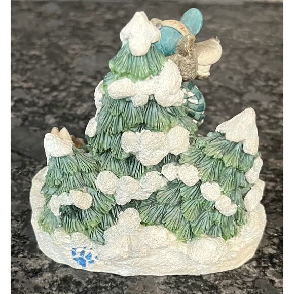 Enesco Moose Creek Crossing “The Best Things in Life Are Trees” 1996 #188409 - Picture 4 of 6